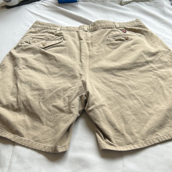 Vintage Polo Golf Shorts Ralph Lauren Made in Canada 90s Tan - Picture 5 of 7